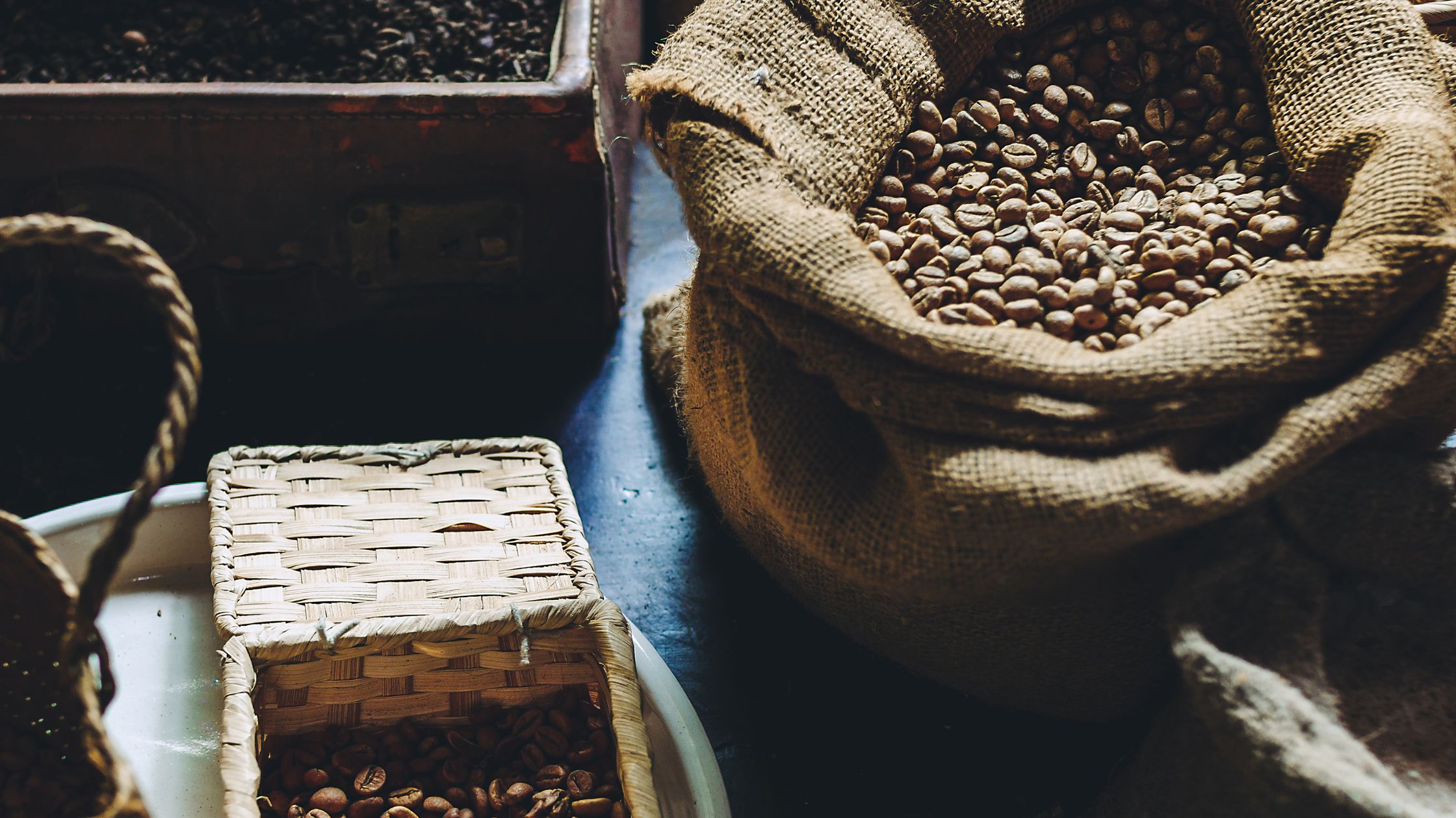 Arabica and robusta coffee beans by Igor Ushakov | Getty Images