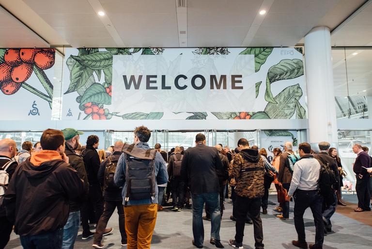 Welcome to EXPO Coffee Event banner